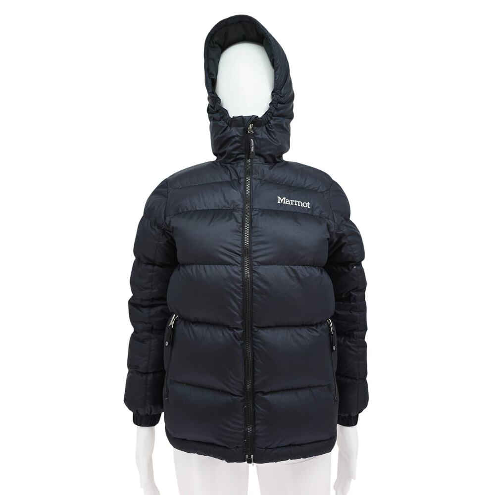 Marmot Kids Guides Down Hooded Jacket Black L